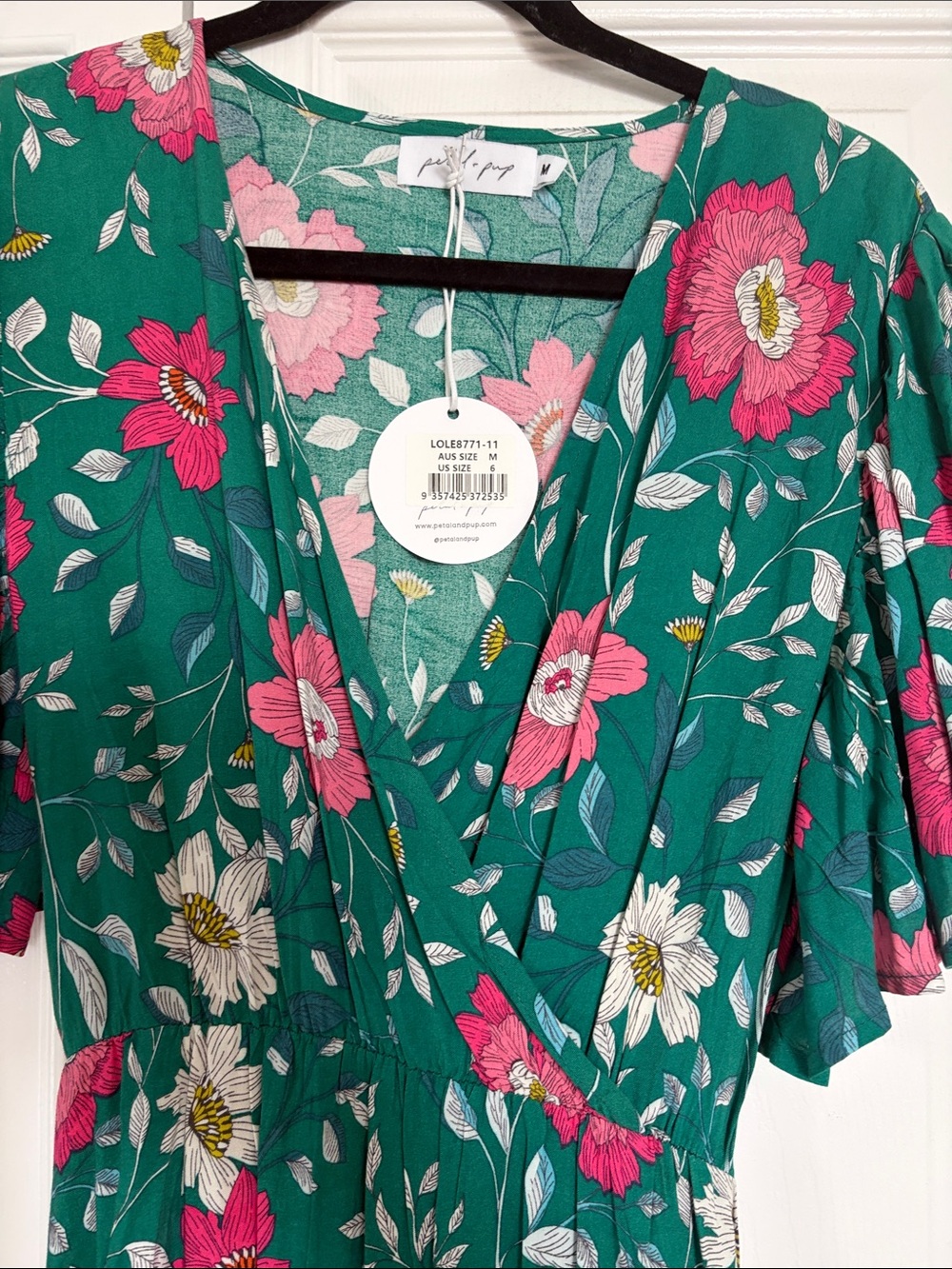 Petal & Pup Wrap Dress - Picture 3 of 3
